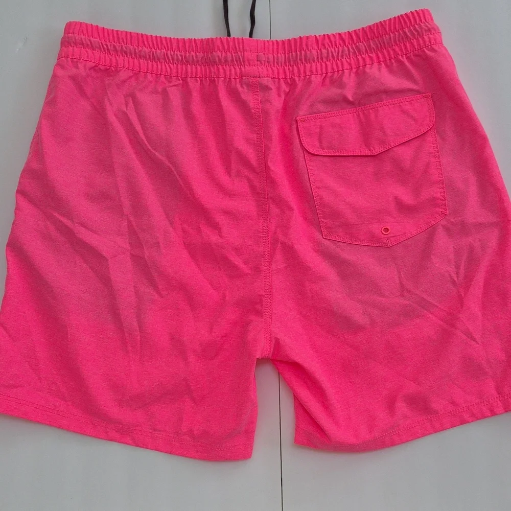 Hurley Celsius Promo Peach Vibe Bright Pink Edition Swim Shorts Swimsuit Men's L